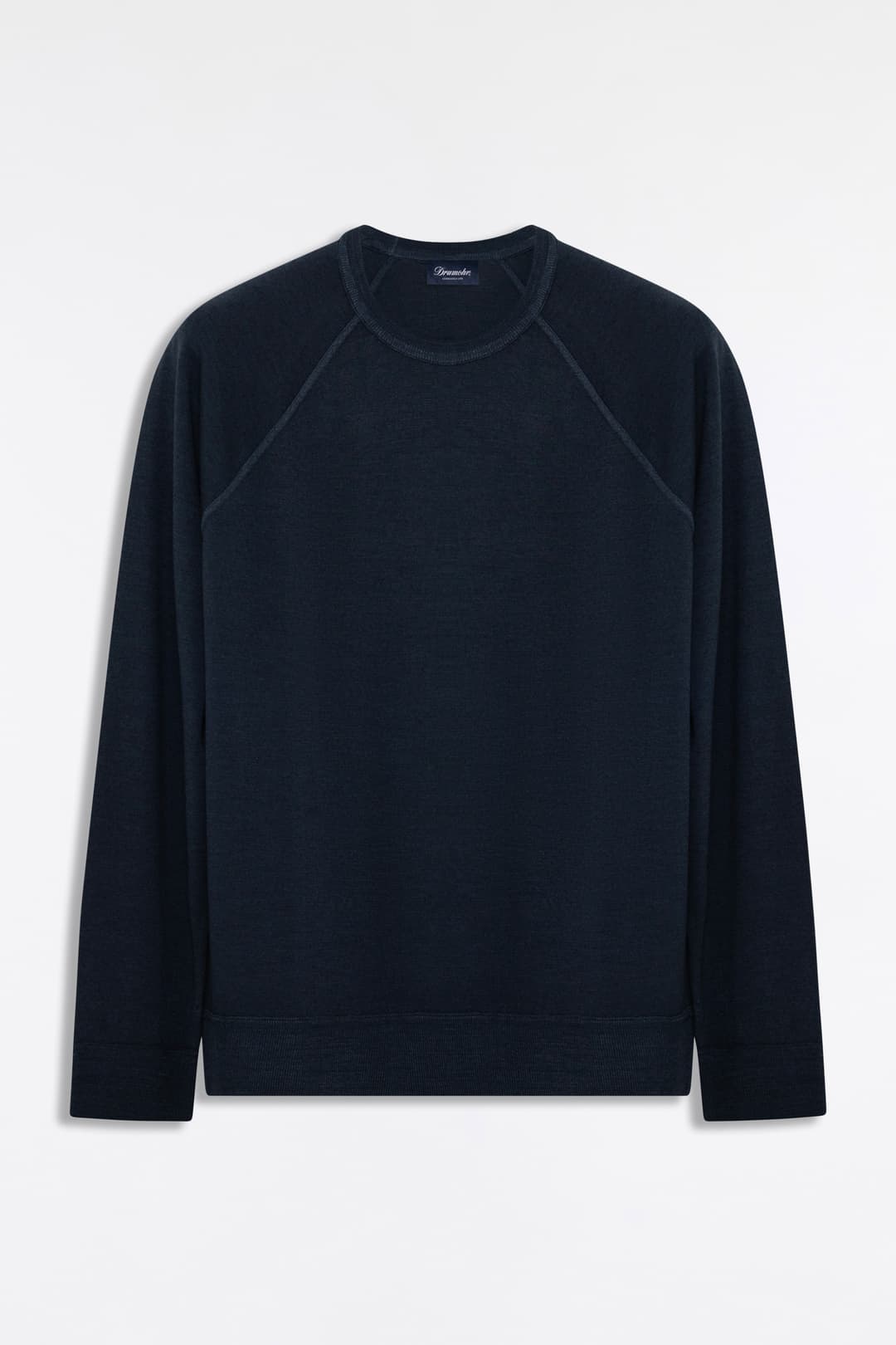 Crewneck Sweater in Extrafine Merino Wool