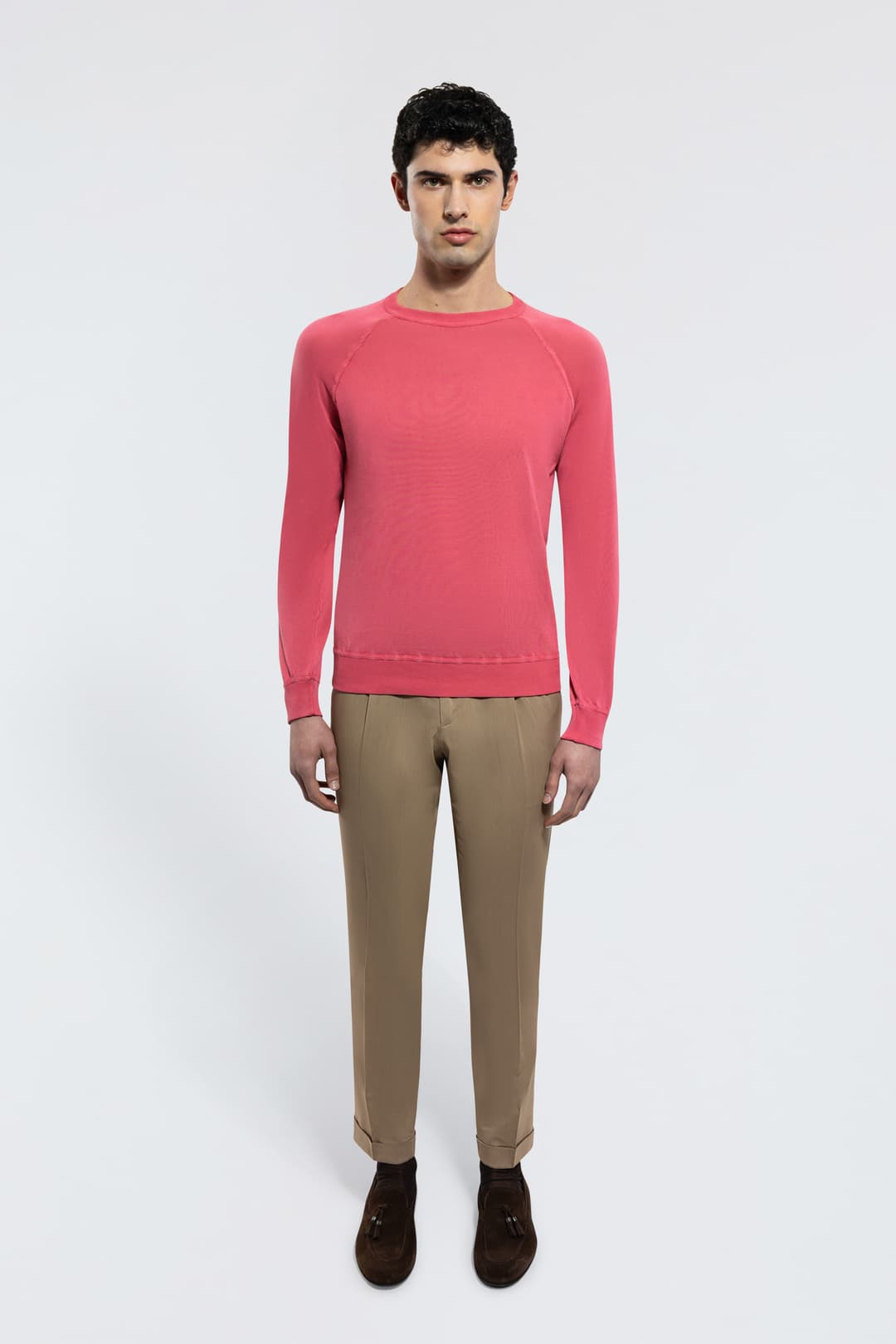 Cotton Crewneck Sweater