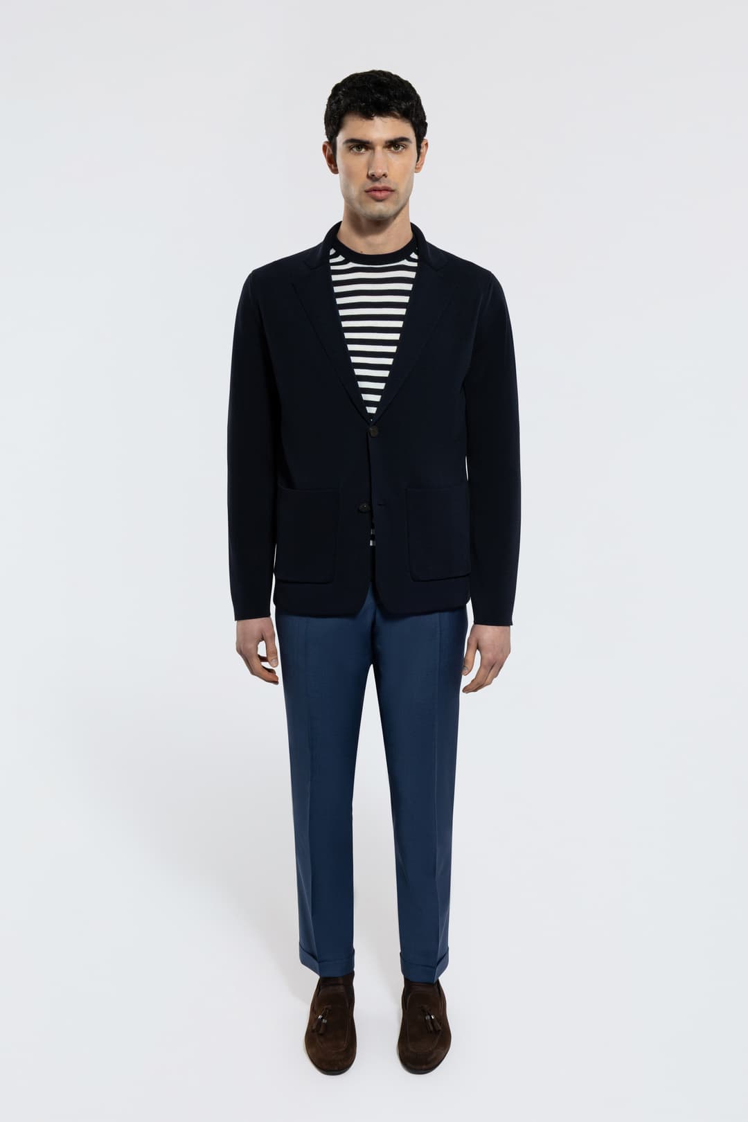 Single-Breasted Cotton Jacket
