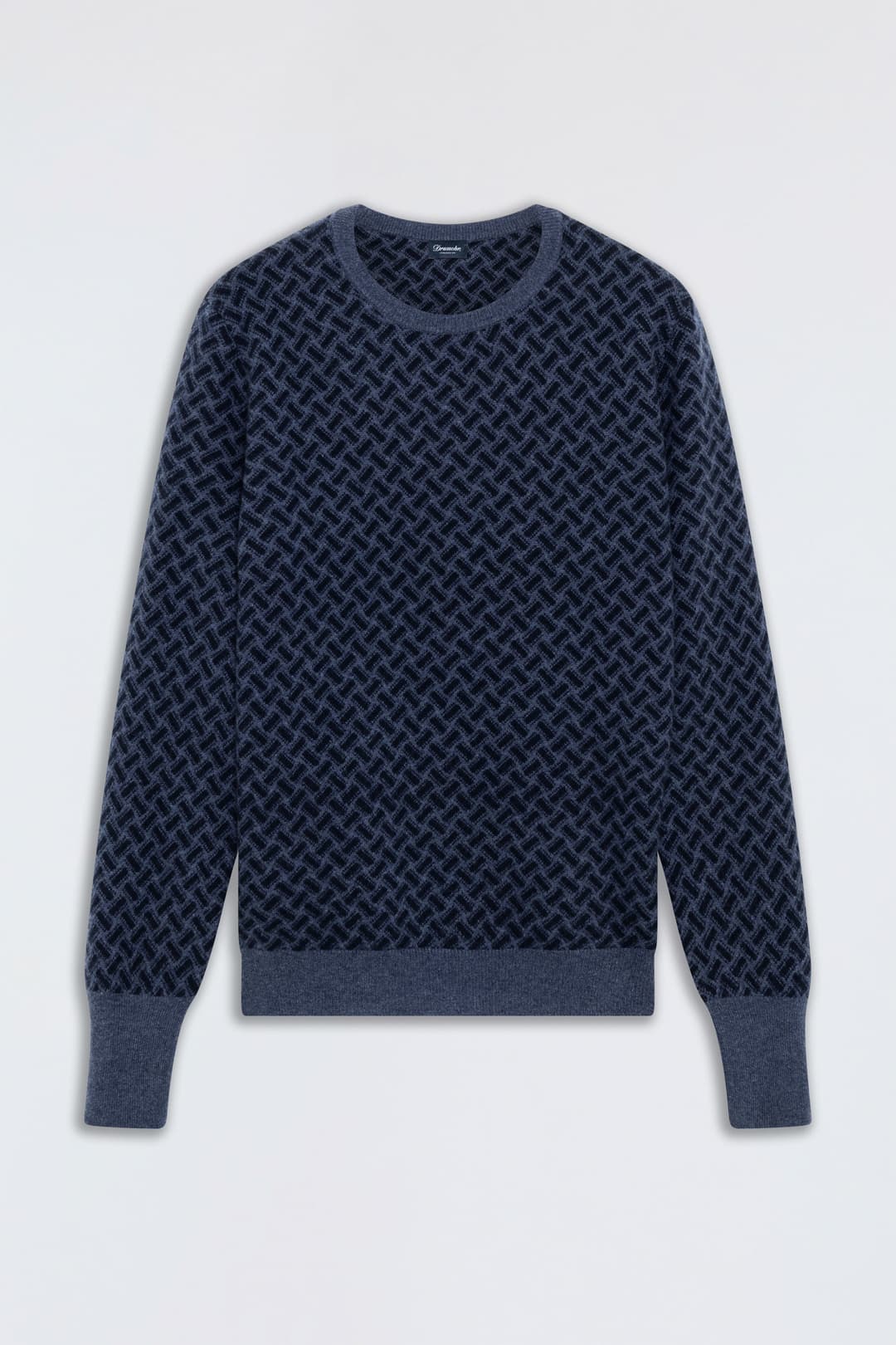 Razor Blade Crewneck Sweater in Cashmere