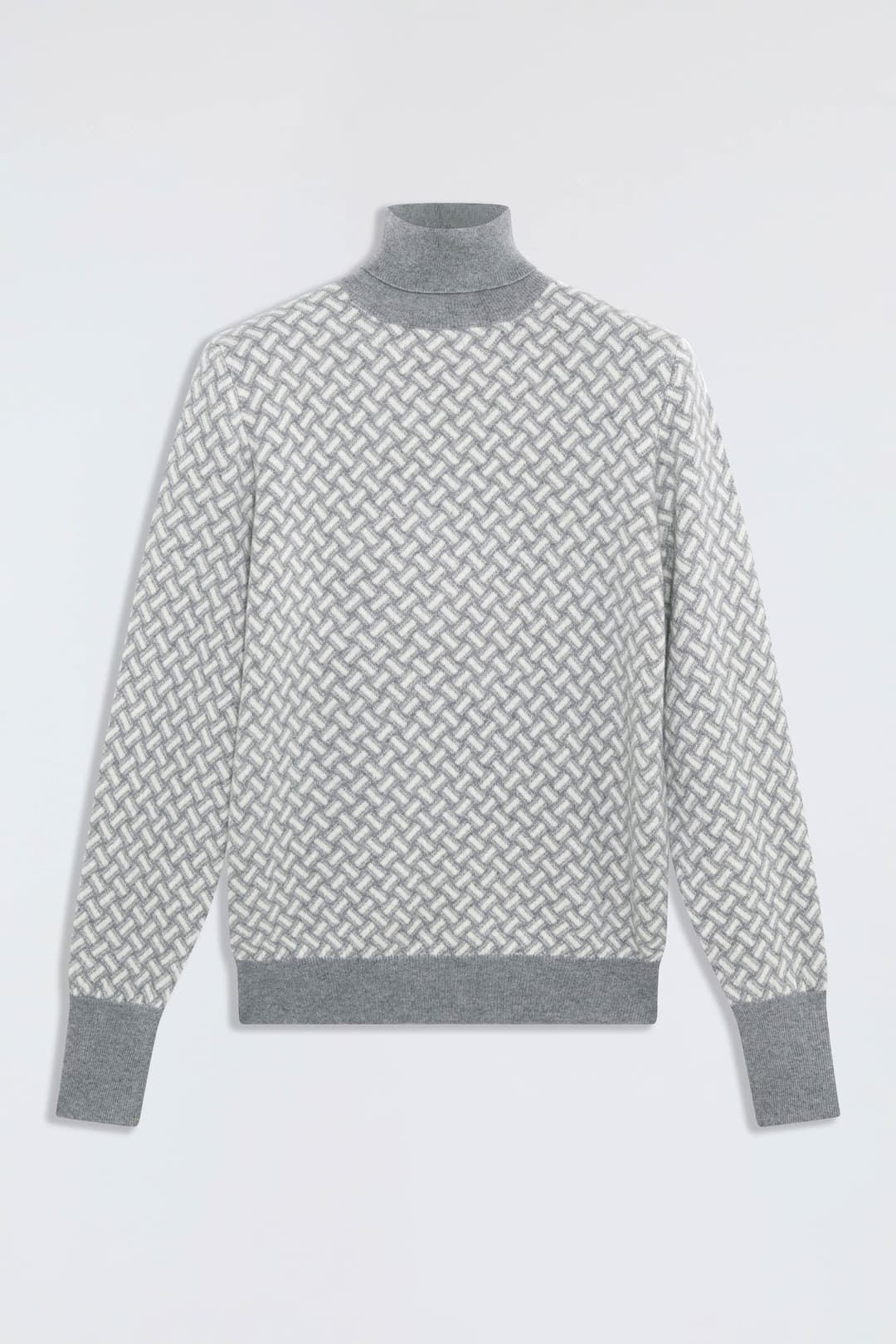 Razor Blade Turtleneck Sweater in Cashmere
