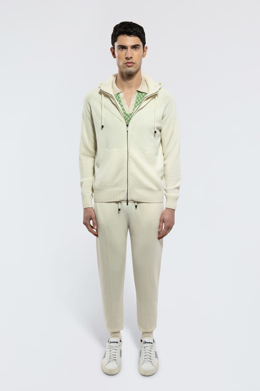Cashmere Zip Sweater