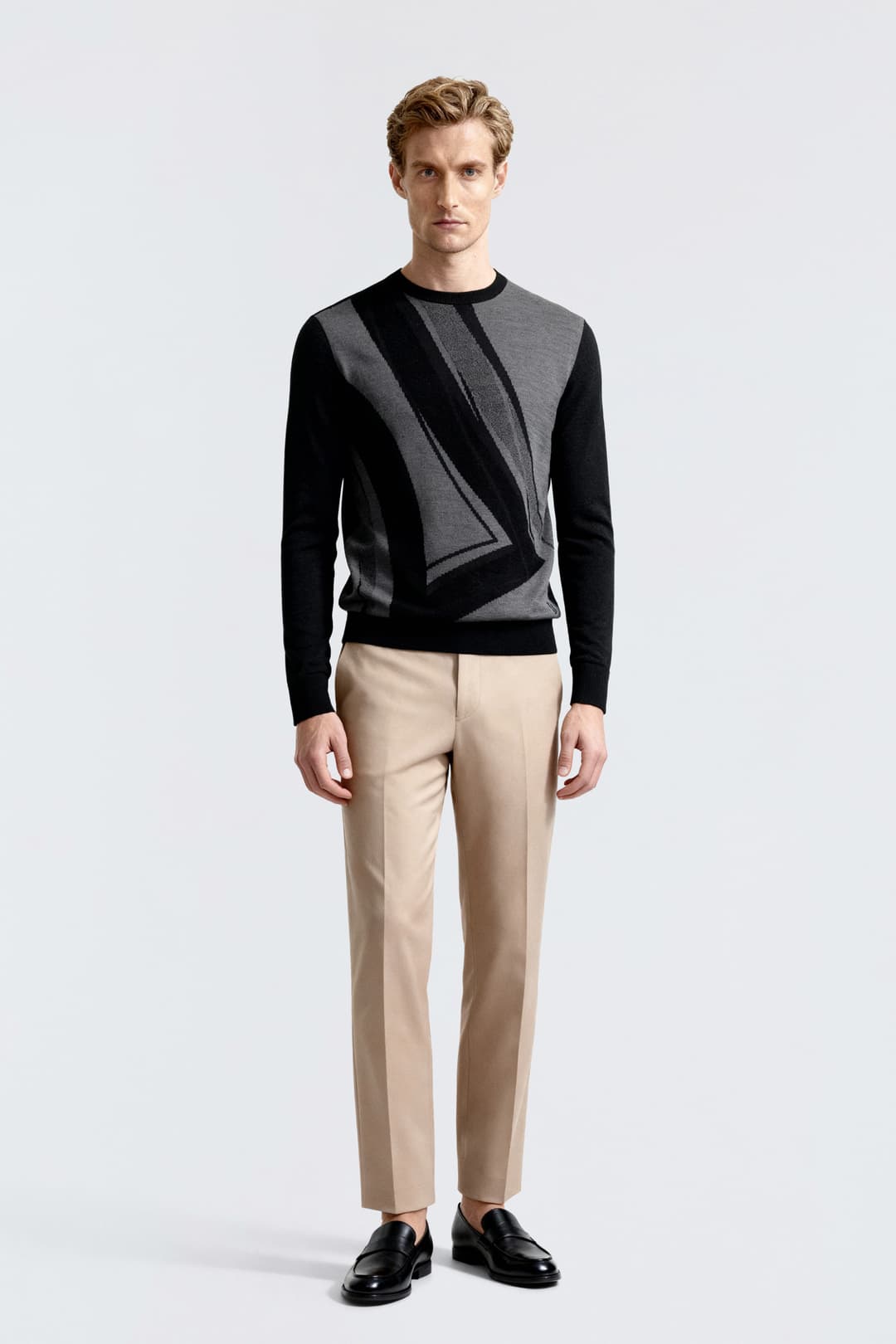 Razor Blade Wool Sweatshirt