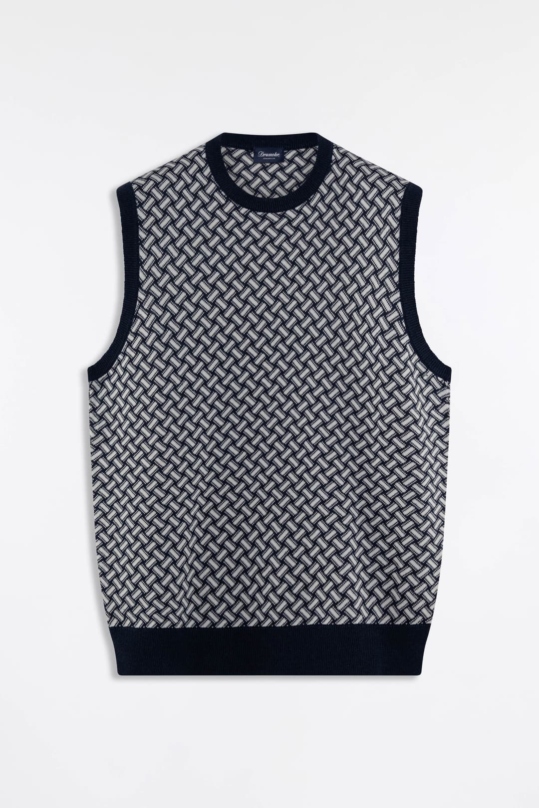 Razor Blade Cotton and Linen Vest