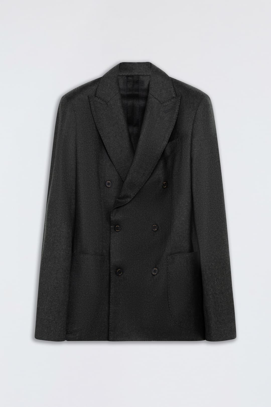 Double-Breasted Virgin Wool Jacket