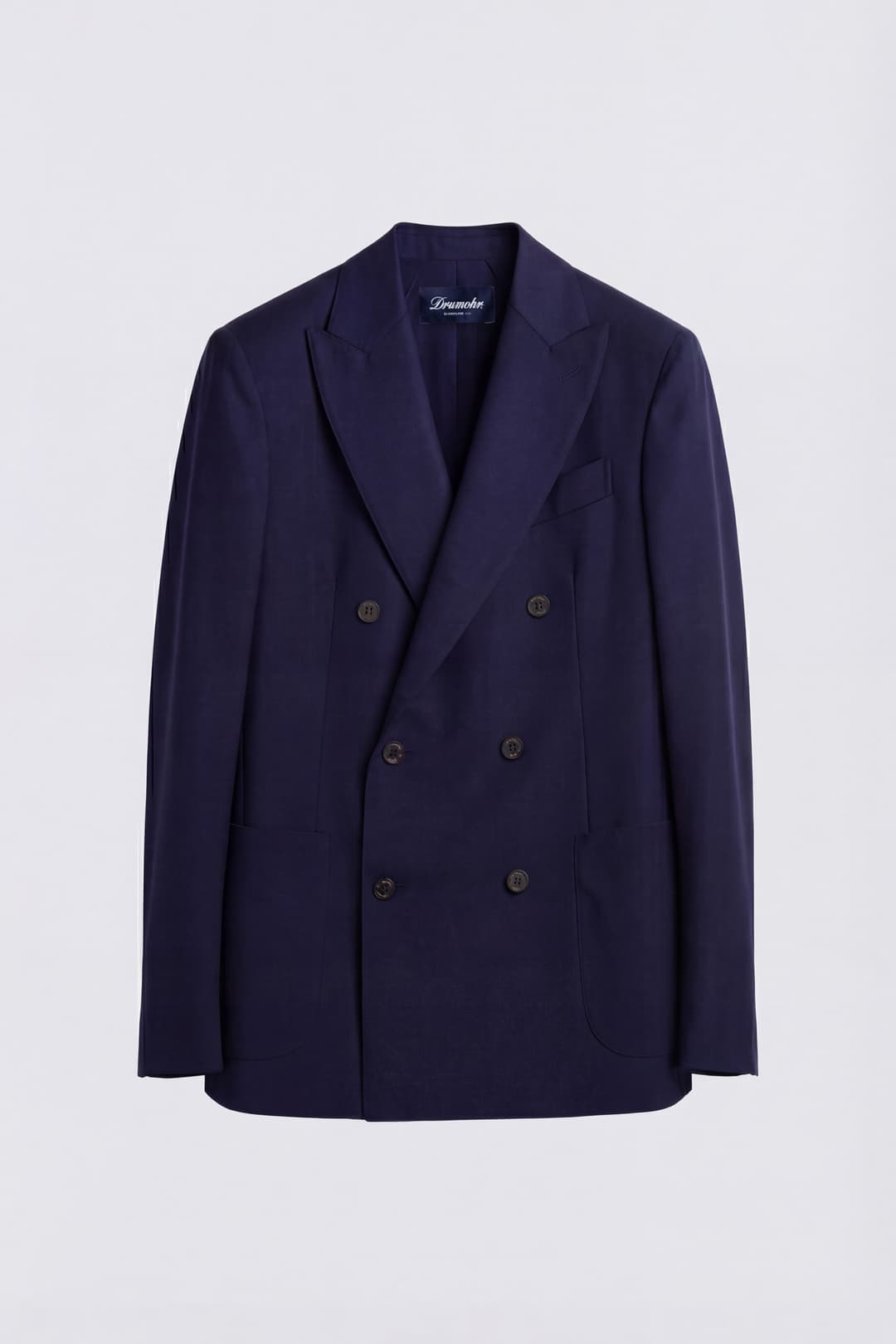 Single-Breasted Wool Blazer