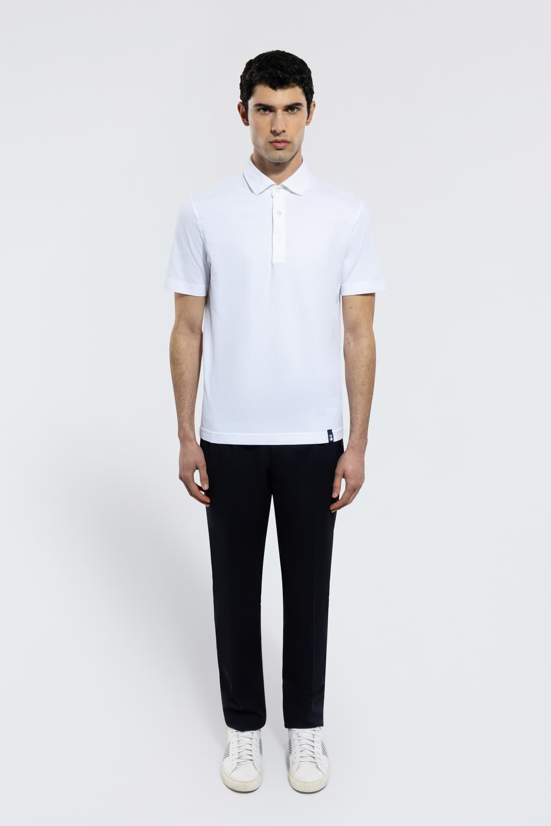 Pure Cotton Jersey Short-Sleeve Polo