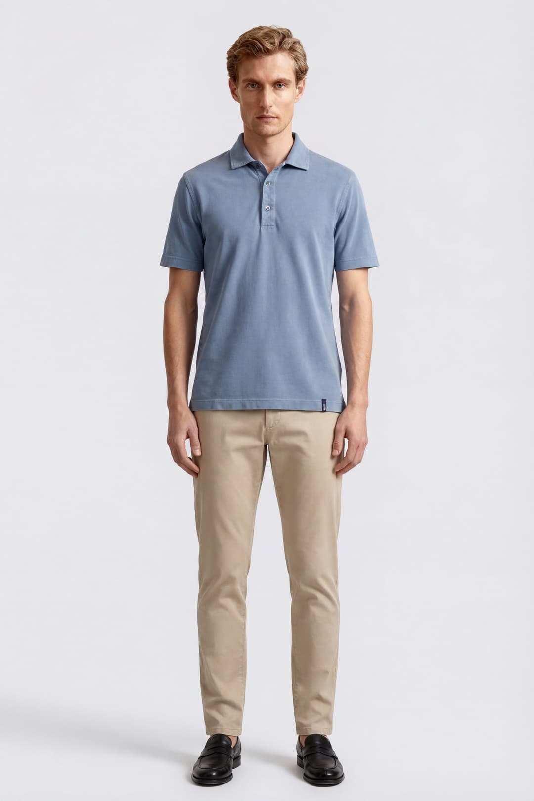 Pure Cotton Jersey Short-Sleeve Polo