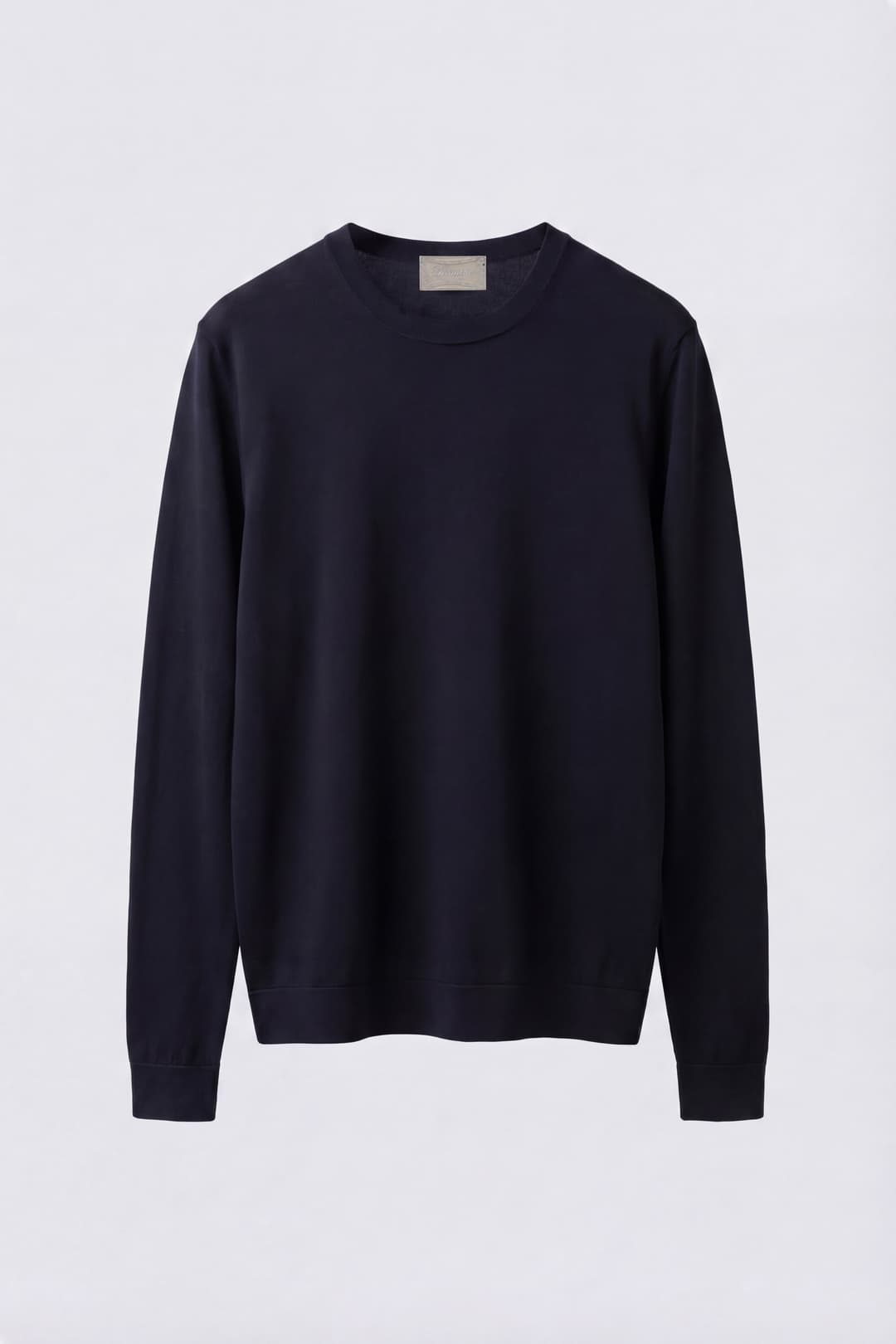 Crew Neck Cotton T-Shirt