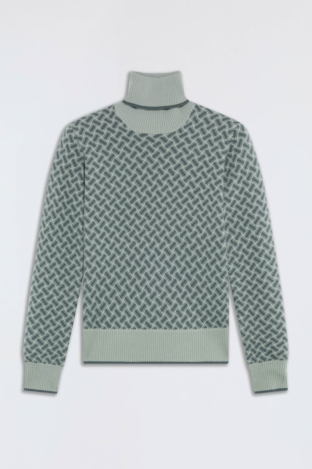 Razor Blade Turtleneck Sweater