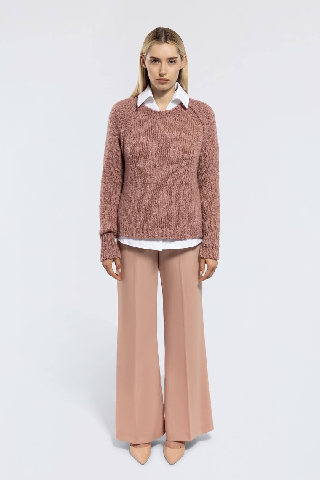 Virgin Wool Crewneck Sweater