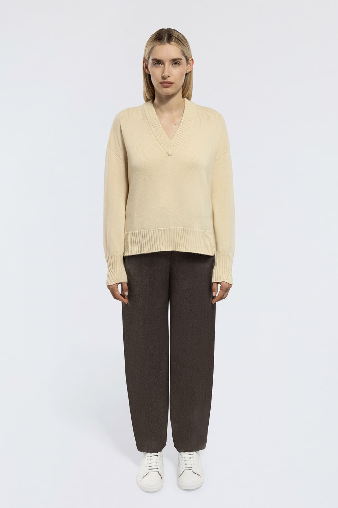 V-Neck Cashmere Sweater