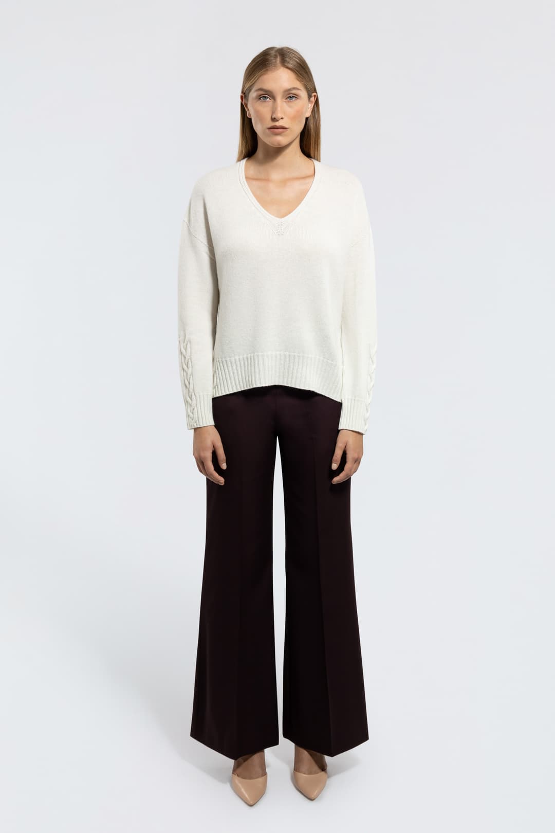 V-Neck Cashmere Sweater