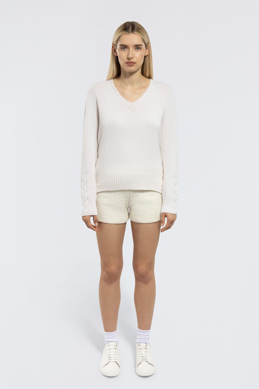 V-Neck Wool Sweater