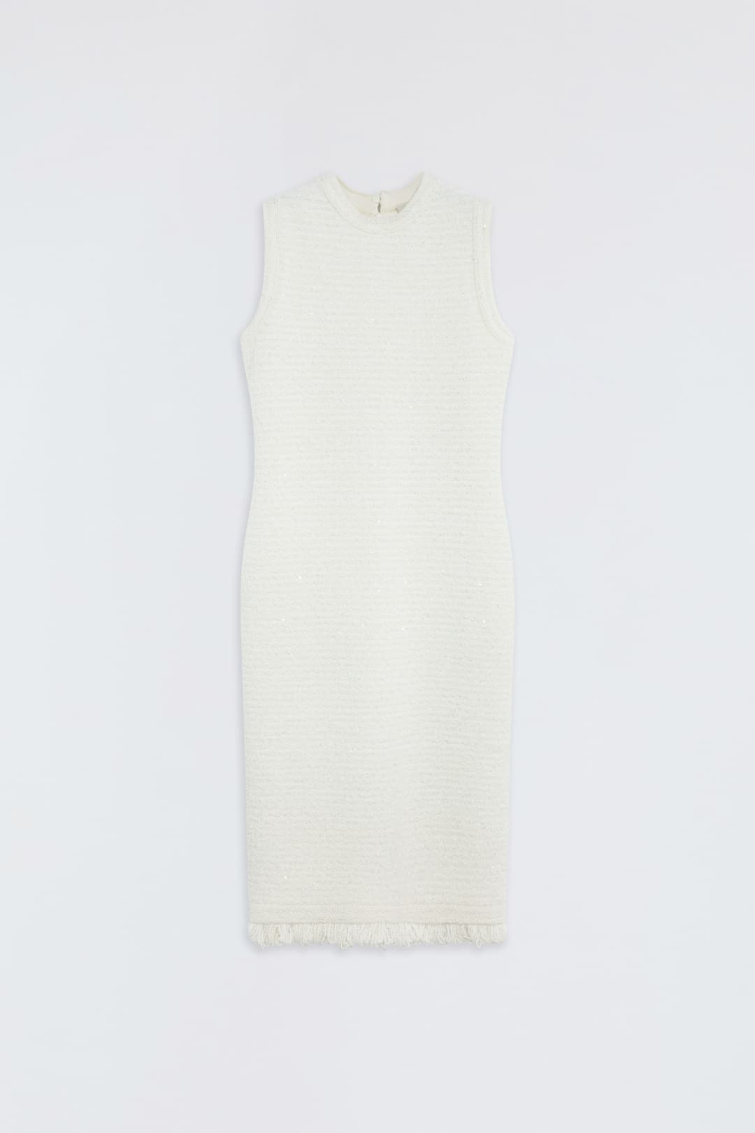 Sleeveless Wool Dress