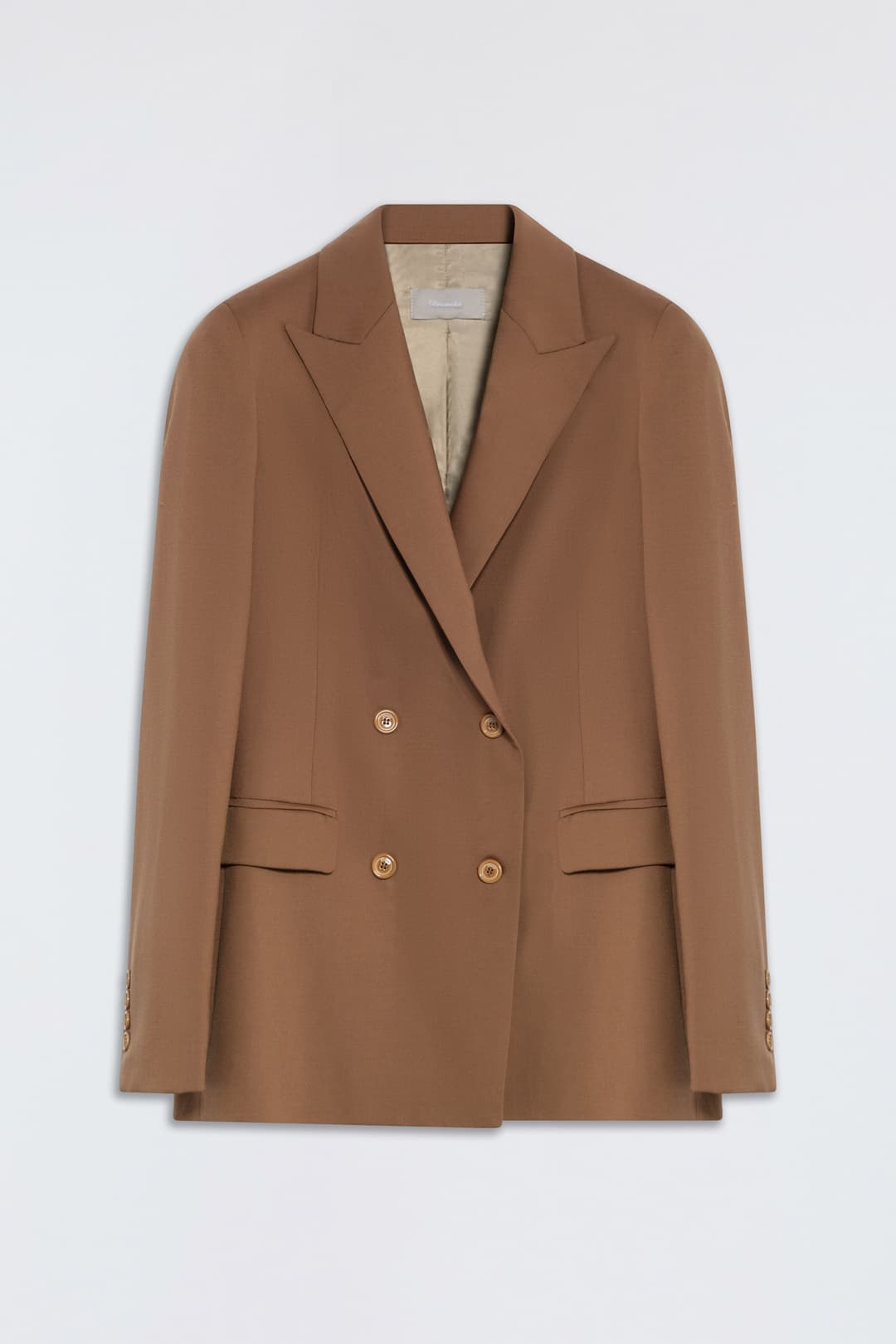 Double-Breasted Wool Jacket