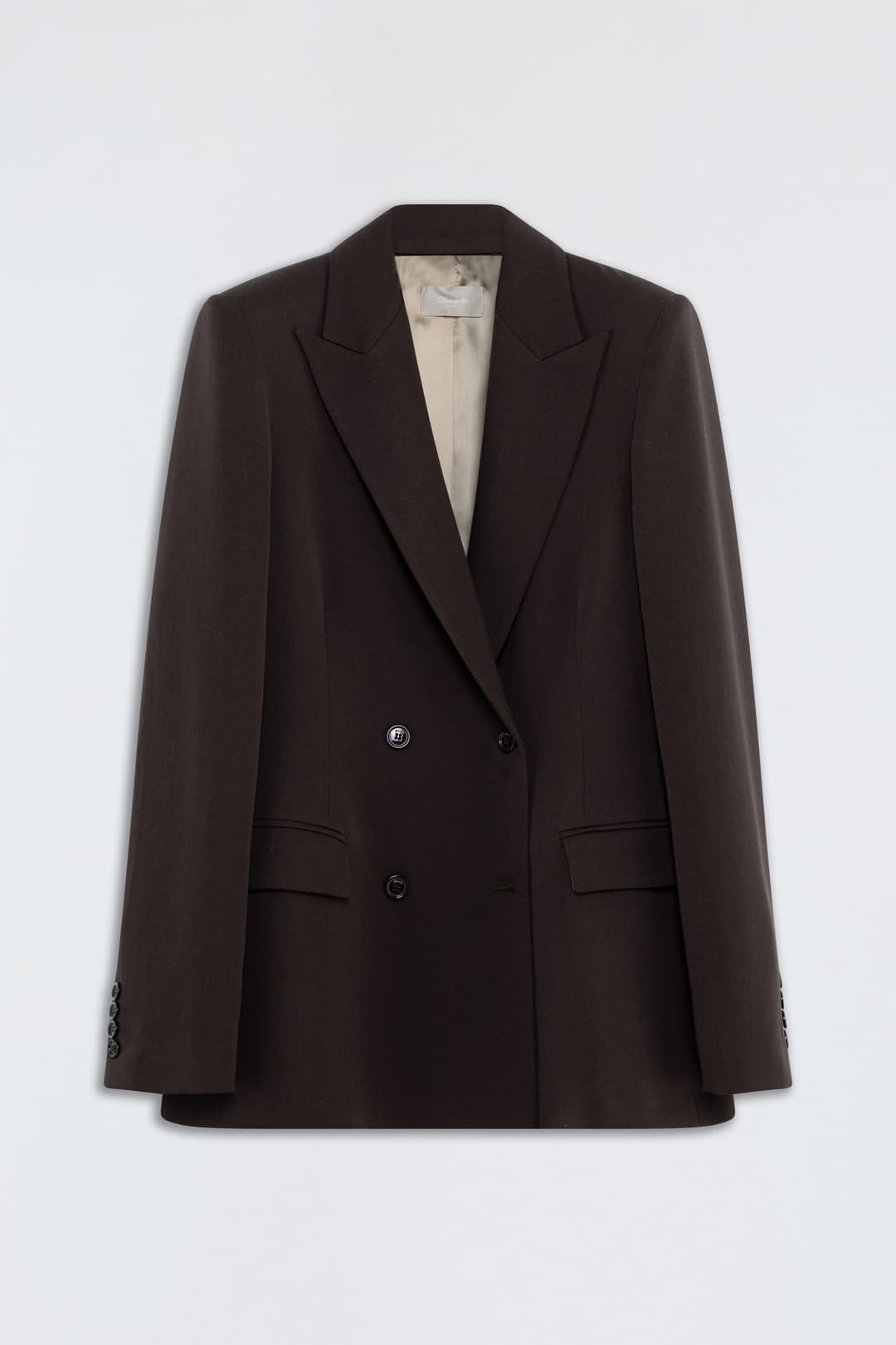 Double-Breasted Virgin Wool Jacket