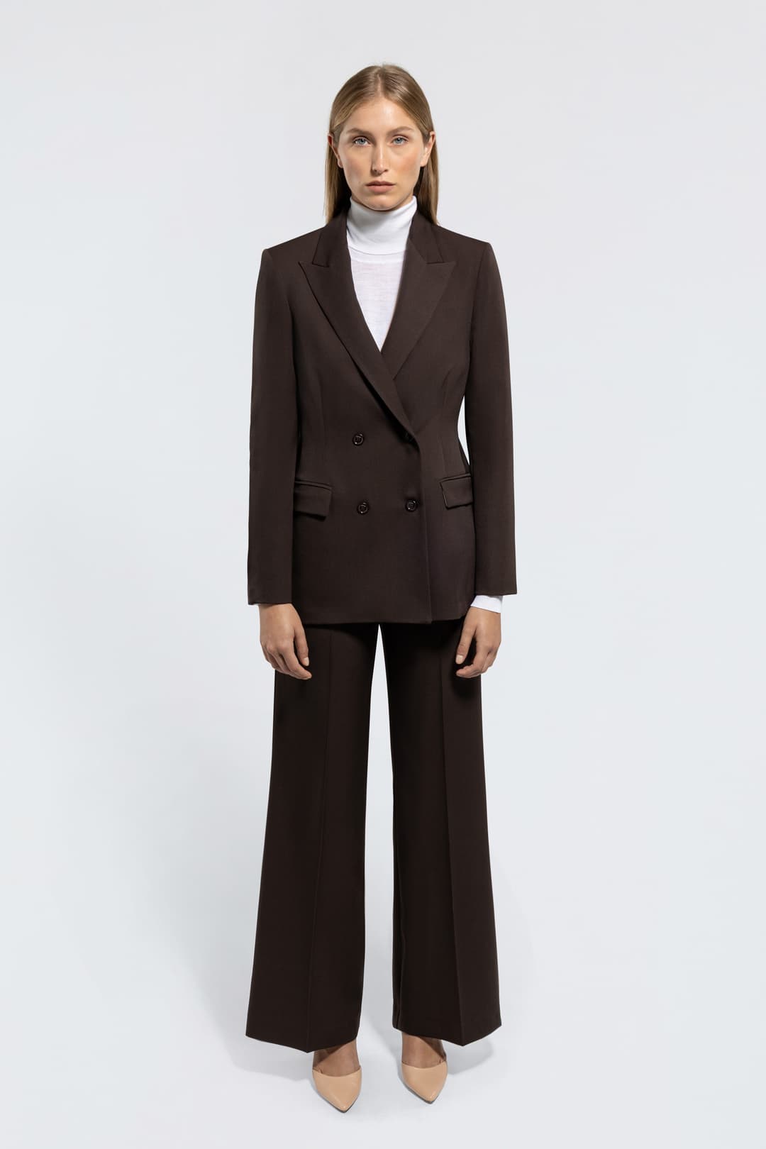 Double-Breasted Virgin Wool Jacket