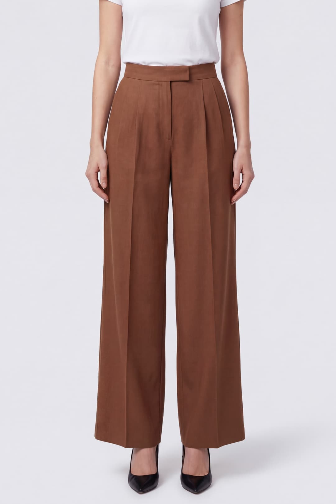 Linen Palazzo Trousers