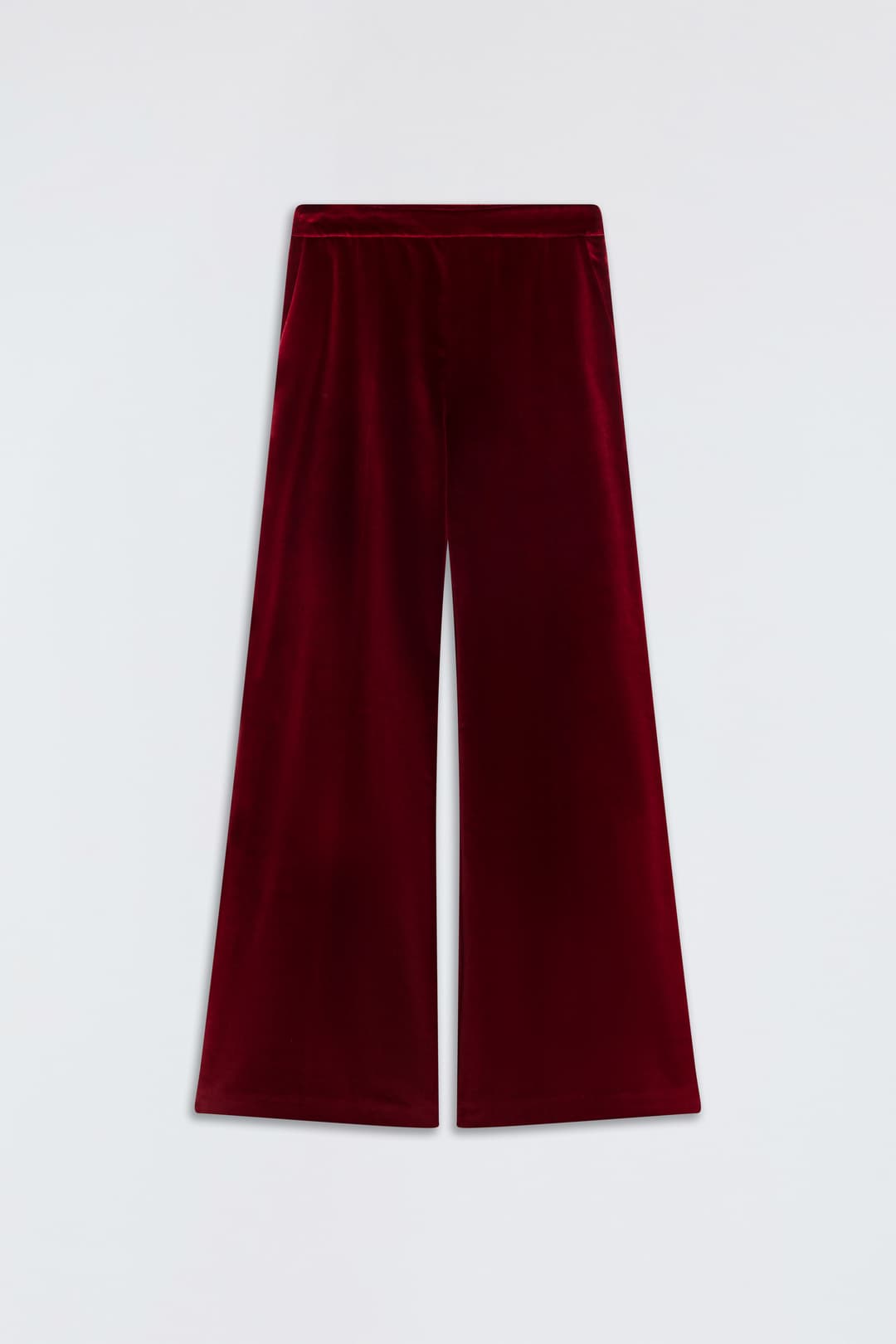 Velvet Palazzo Pants
