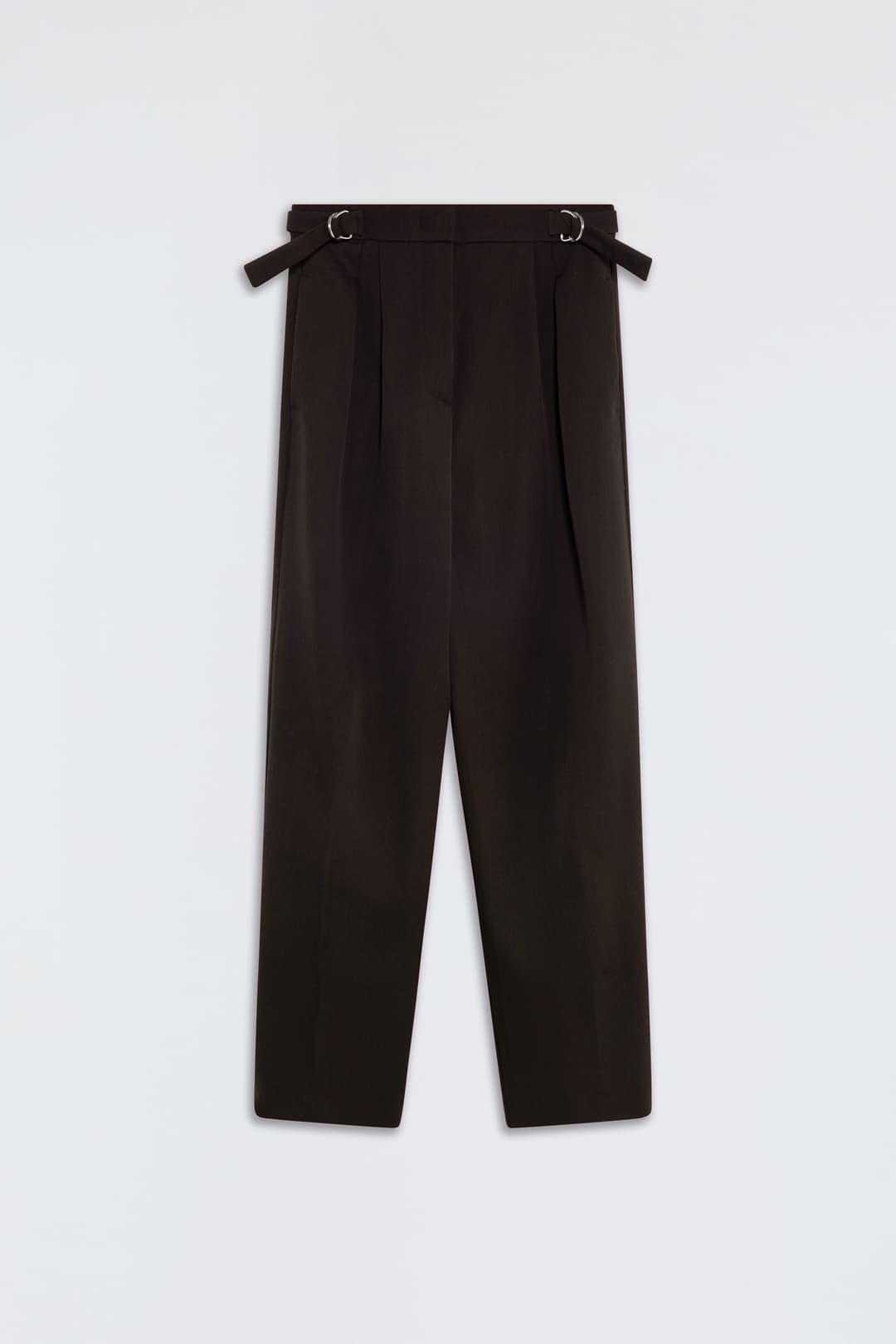 Pleated Wool Trousers