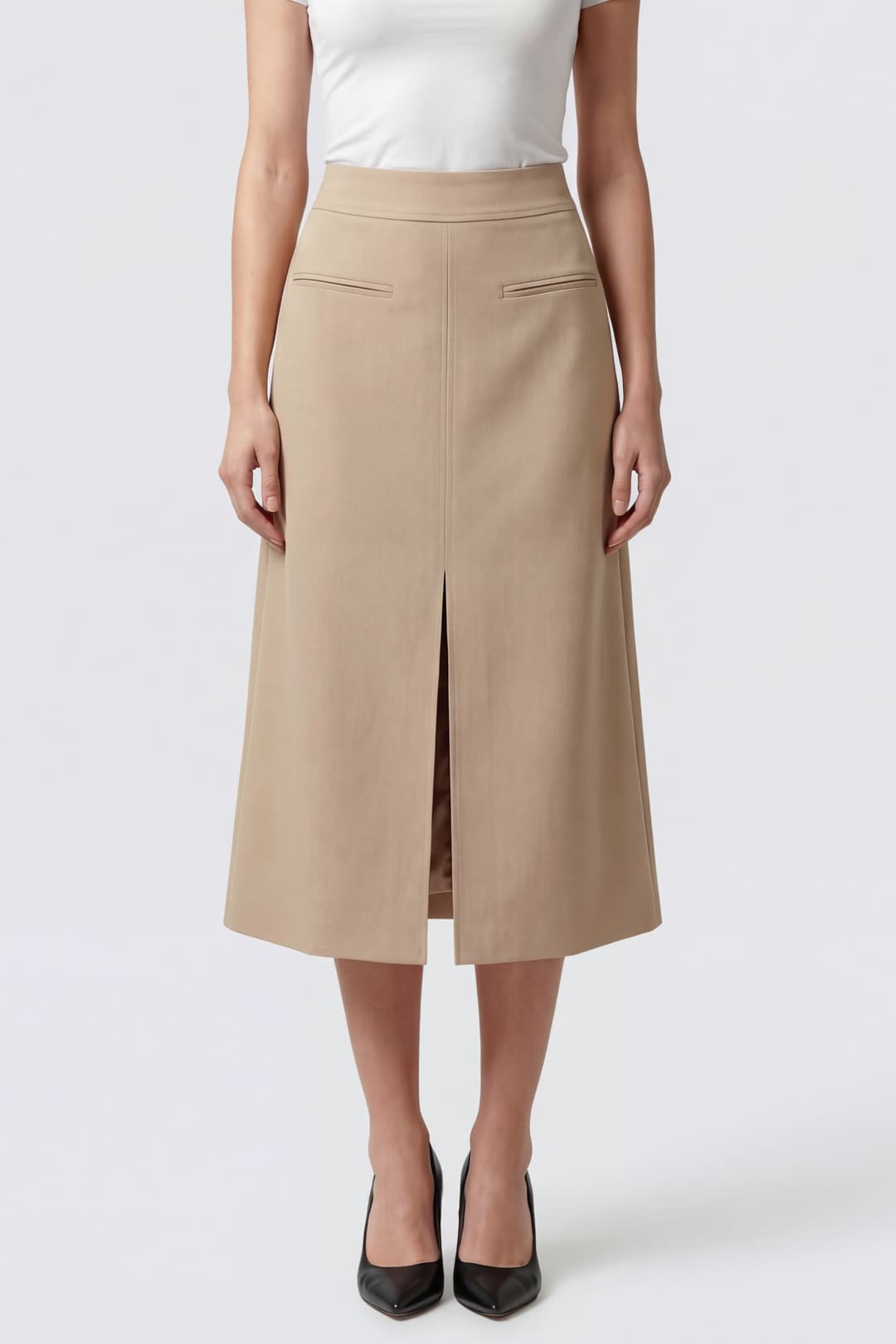 Skirt with Front Slit